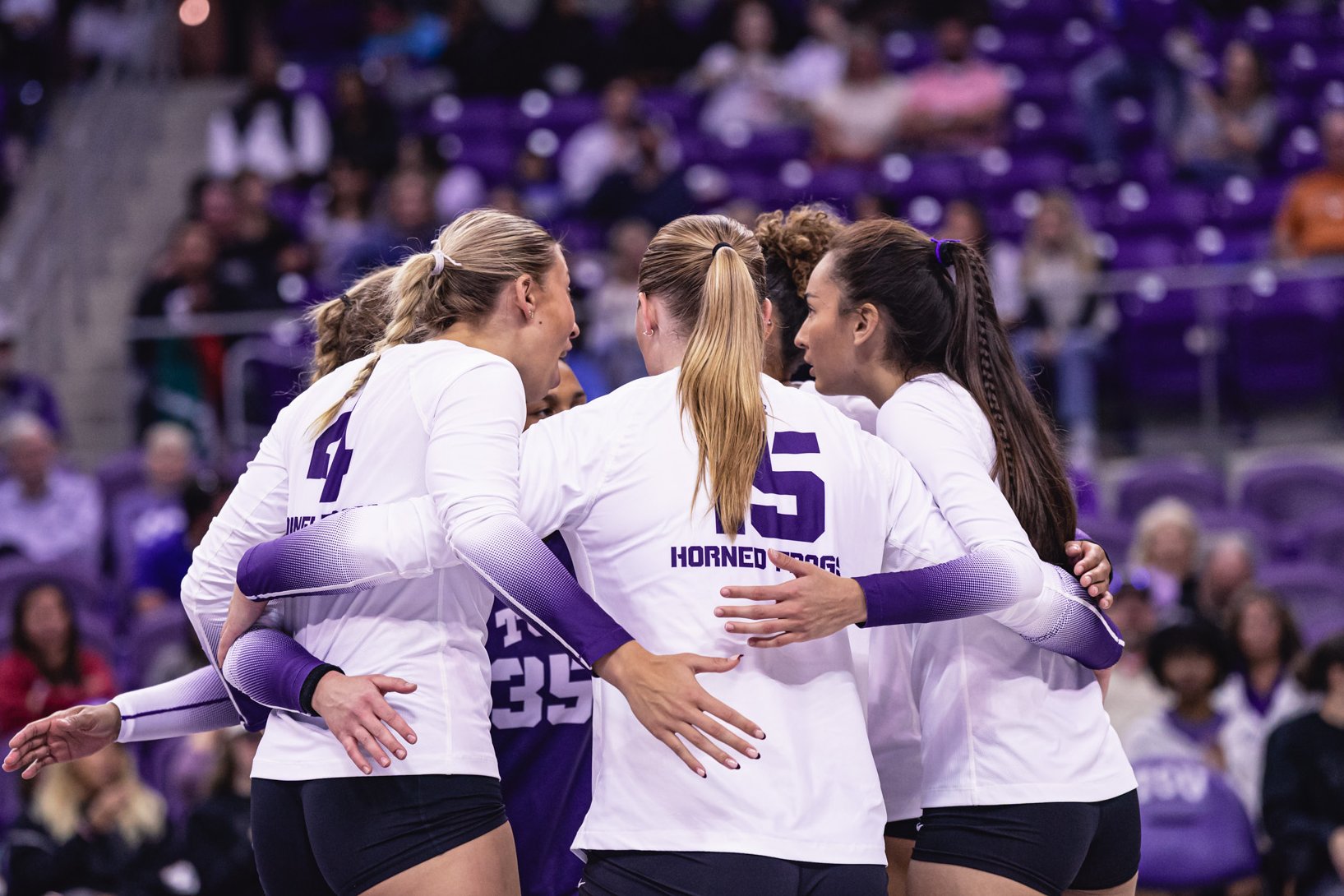 TCU Volleyball lost both matches over the weekend to Iowa State. The Frogs are now 13-12 overall and 6-8 in Big 12 play. 