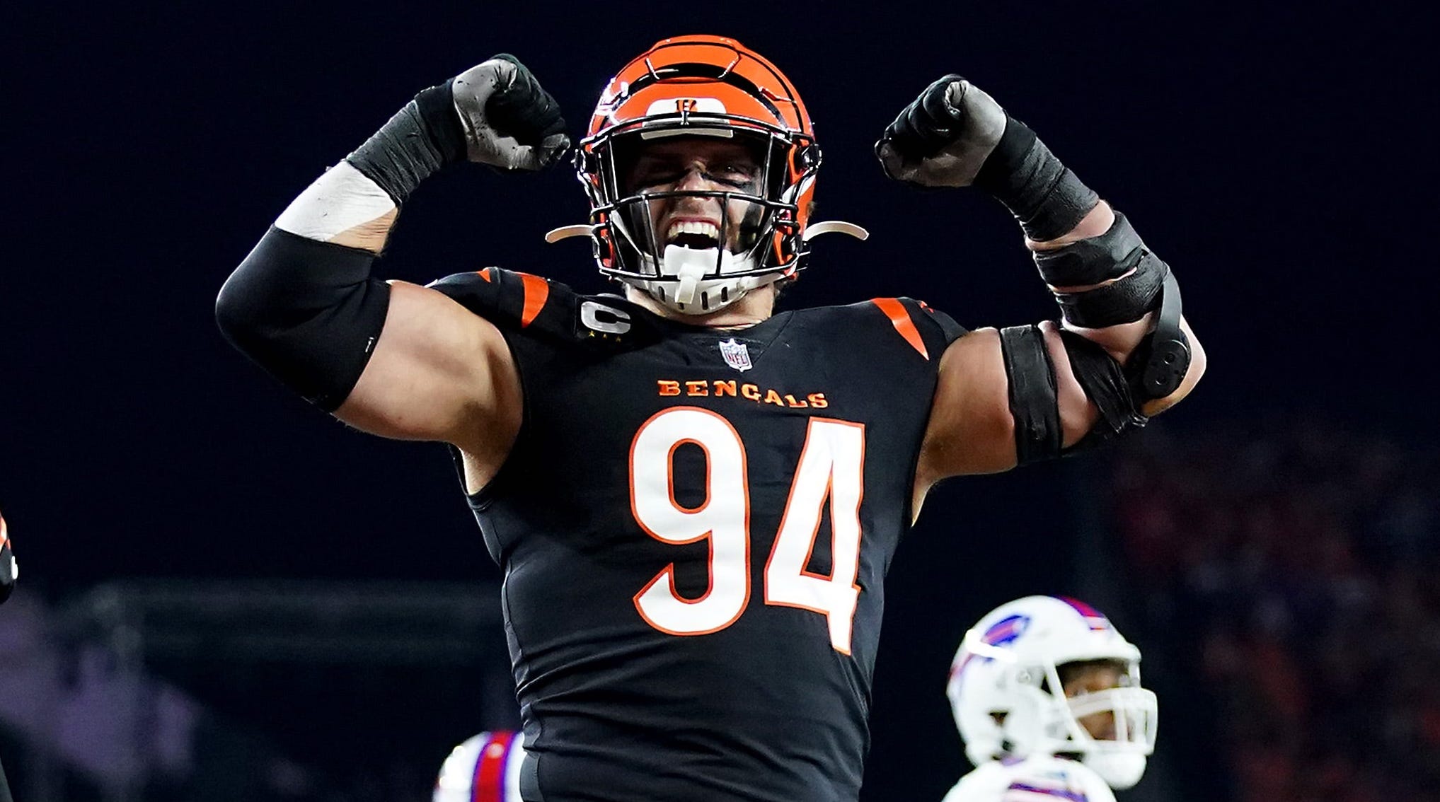Cincinnati Bengals defensive end Sam Hubbard