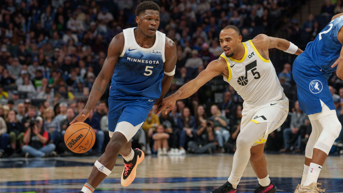 Minnesota Timberwolves guard Anthony Edwards.