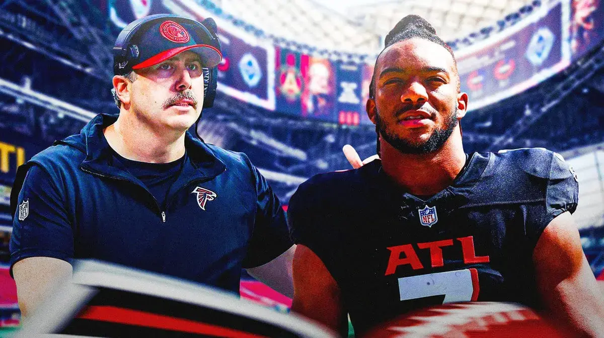 Atlanta Falcons coach Arthur Smith delivered a near-five-minute answer on running back Bijan Robinson's redzone usage.