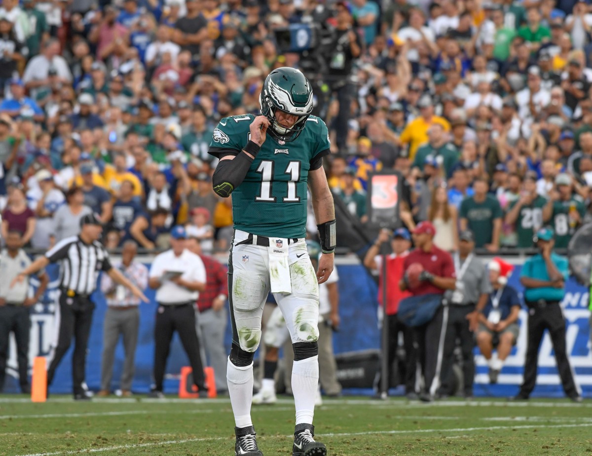 Carson Wentz's Philadelphia Eagles career was forever changed by a pair of matchups with the Los Angeles Rams. 