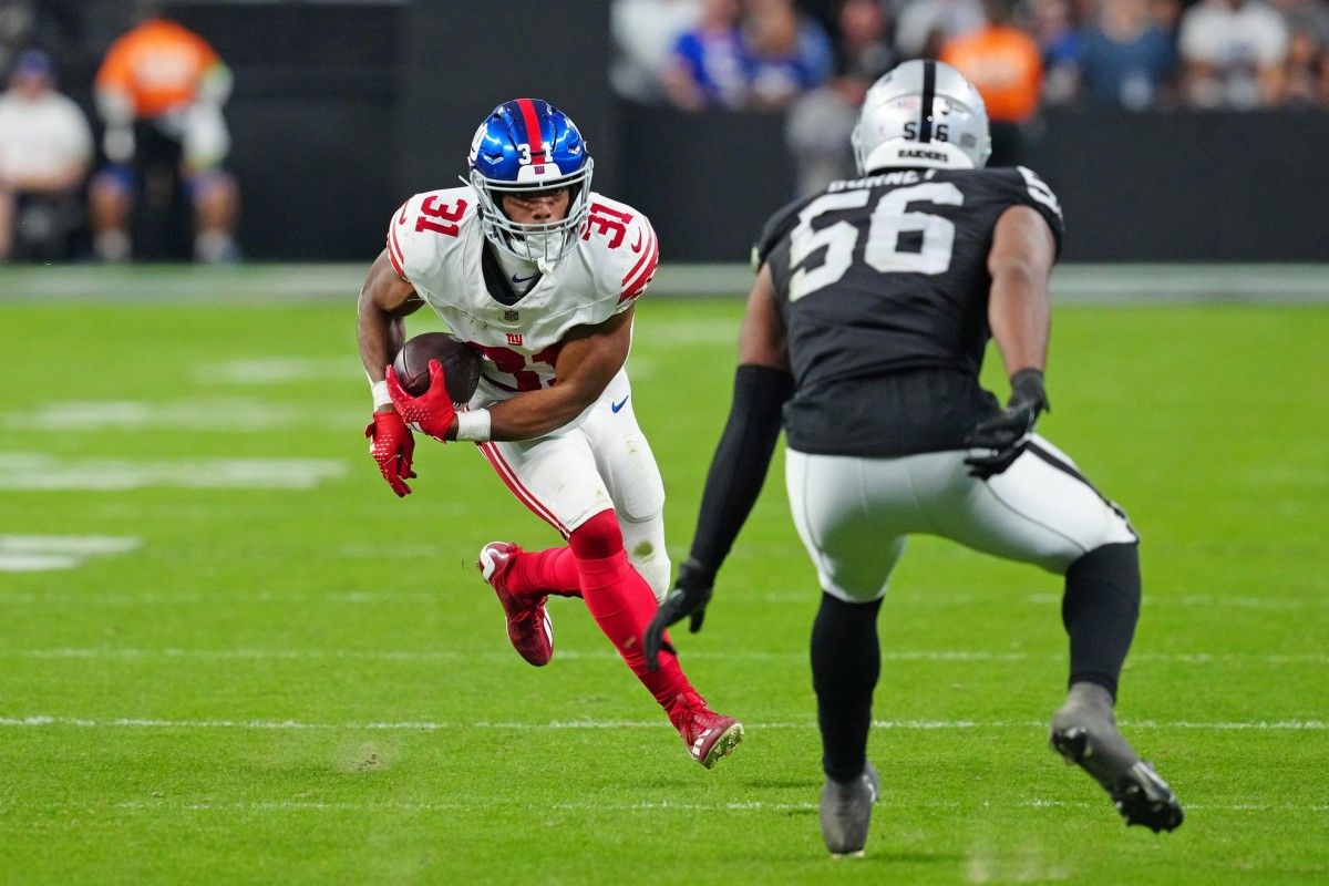 Las Vegas Raiders linebacker Amari Burney has 11 tackles in the last two games.