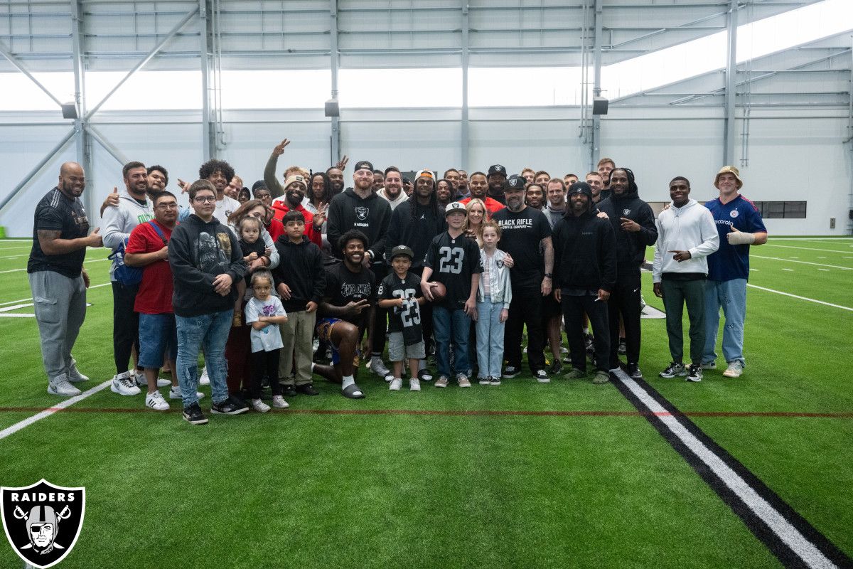 Photo 10 - Raiders meet Make-A-Wish kids
