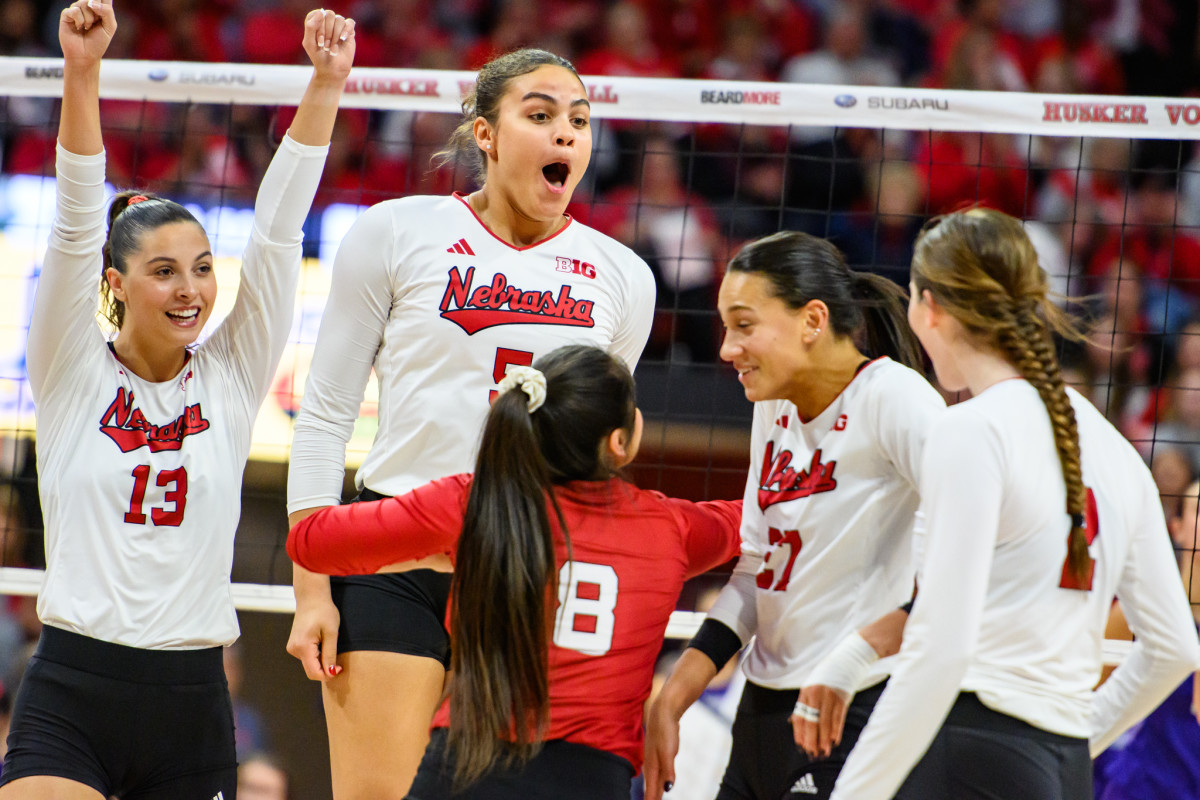 Gallery: Nebraska Volleyball Downs Northwestern in Four Sets - All Huskers