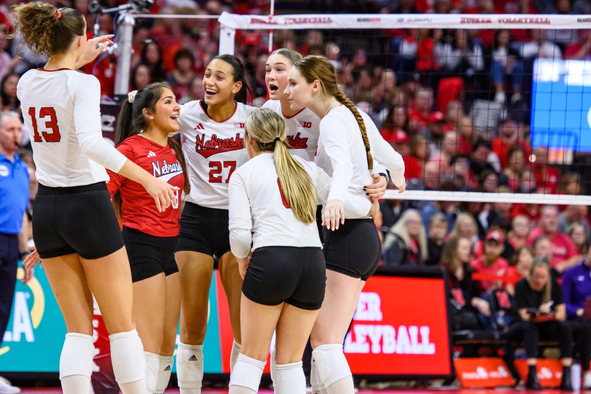 Gallery: Nebraska Volleyball Downs Northwestern in Four Sets - All Huskers