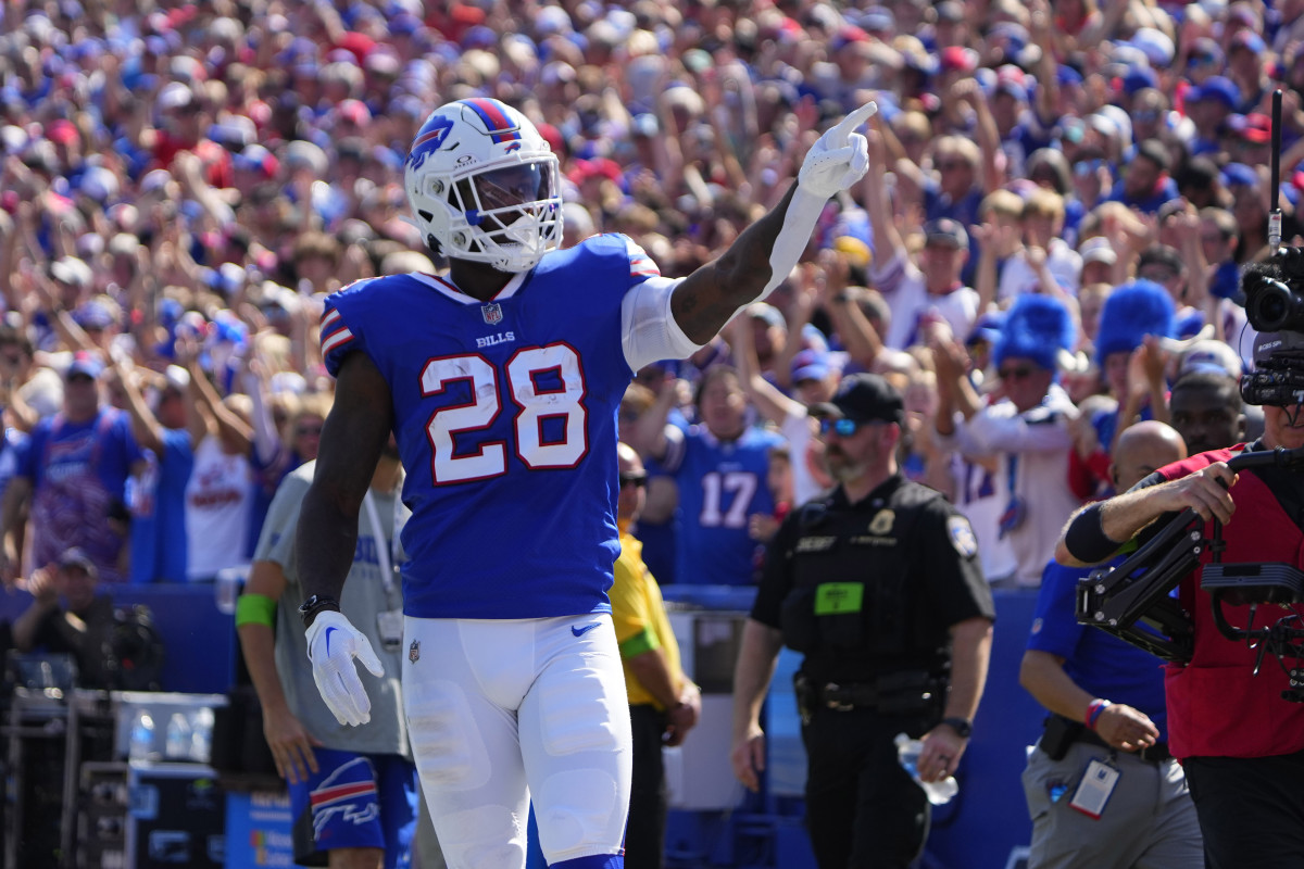 Murray is in his first season with the Bills. 