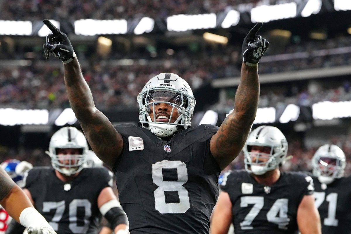 Las Vegas Raiders running back Josh Jacobs is key to attacking the New York Jets' defense.