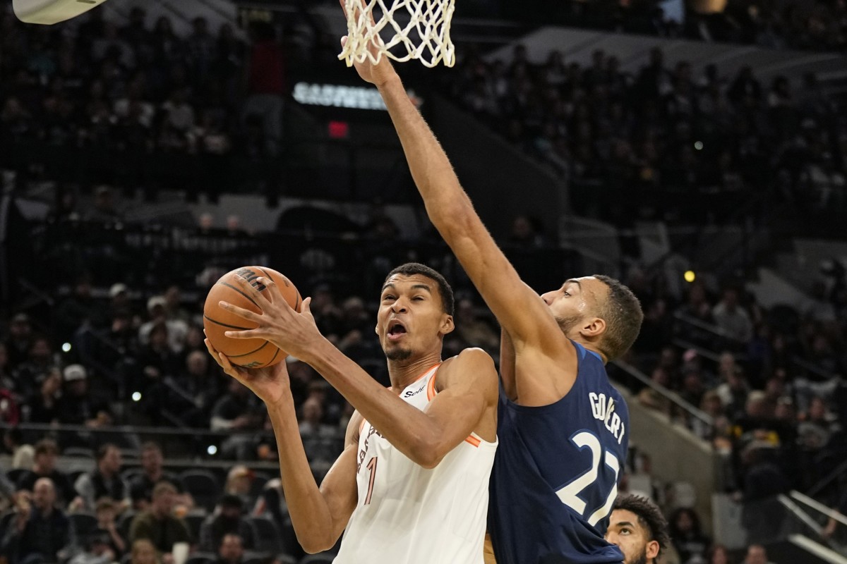 KAT leads Timberwolves over Wemby's Spurs for in-season tournament ...