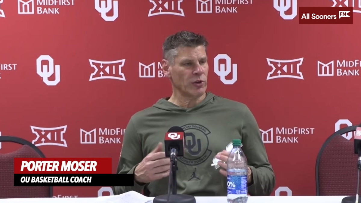 WATCH Oklahoma Coach Porter Moser Postgame Press Conference
