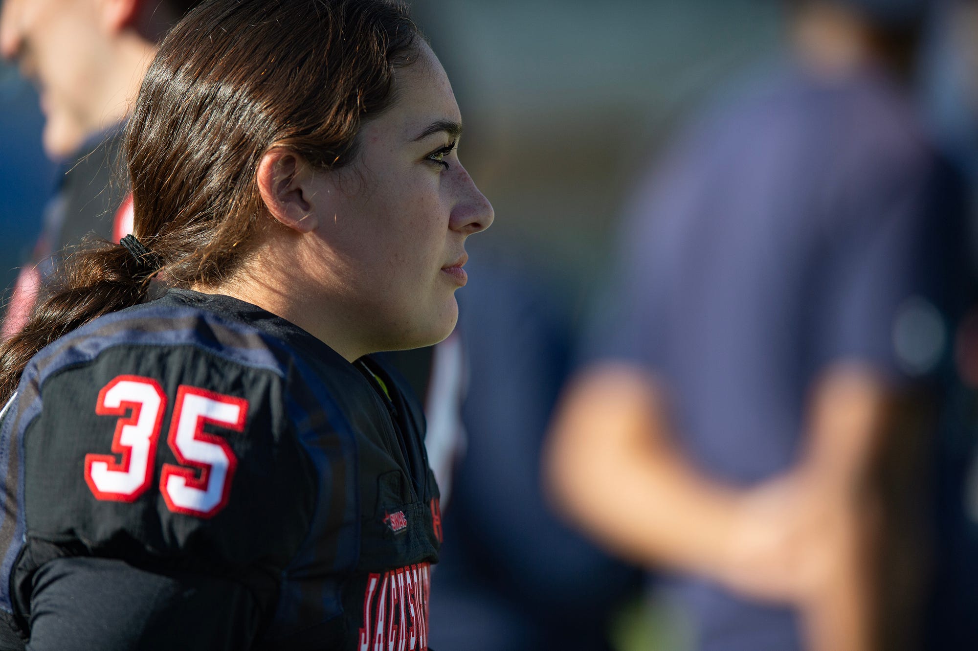 Jackson State Female Kicker Celebrates History with Leaf Trading Card Deal Sports Illustrated
