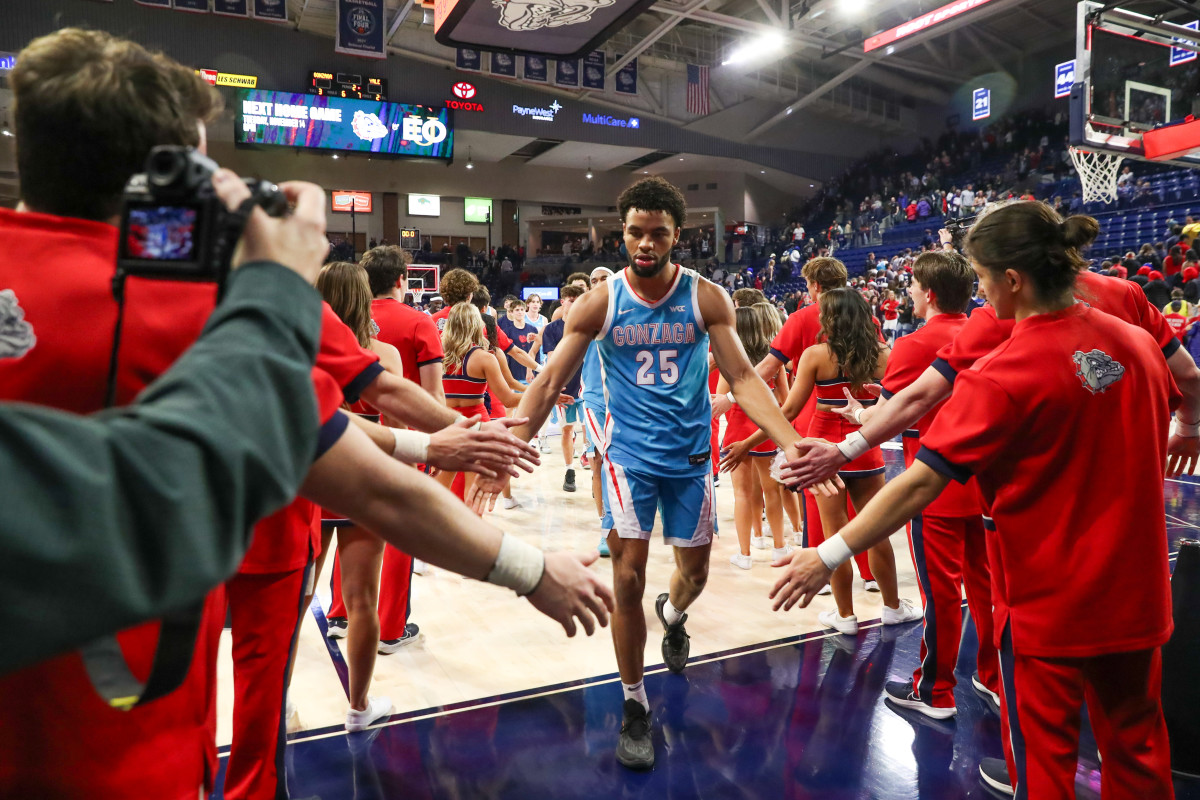 Photos: Gonzaga men's basketball wears Nike N7 uniforms in 2023-24