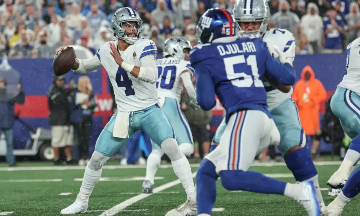 The Cowboys are looking to avoid an embarrassing slip-up against a wounded Giants team at AT&T Stadium.