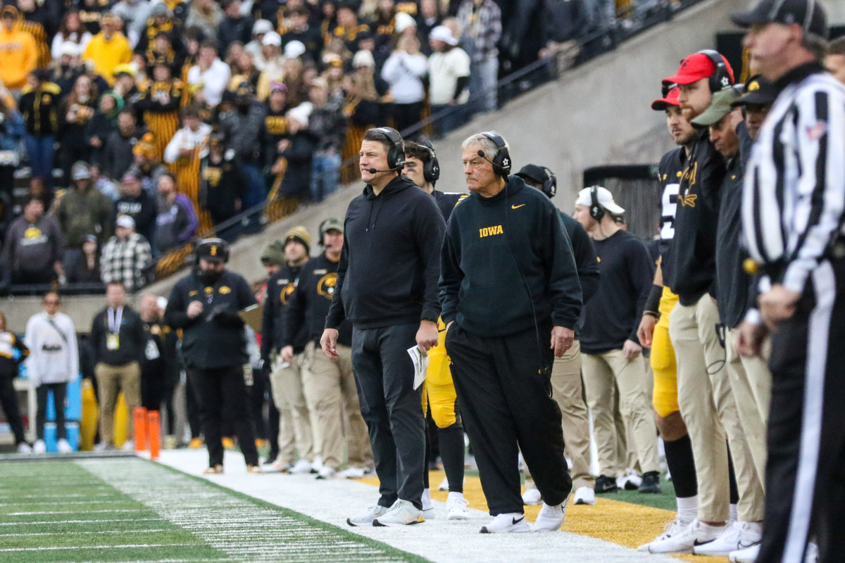 Kirk Ferentz, Brian Ferentz