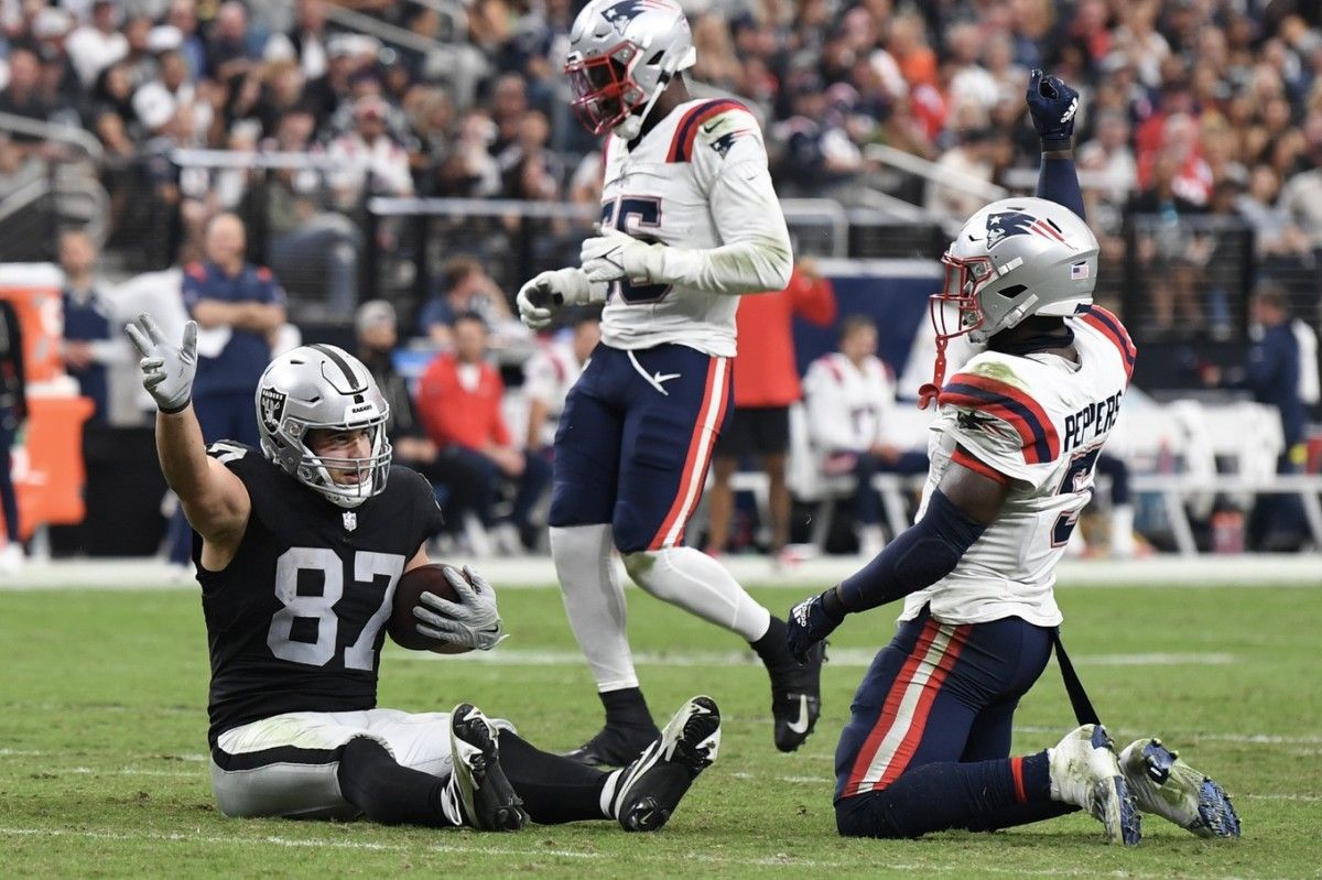 Las Vegas Raiders rookie TE Michael Mayer has all of the God-given skills to be great.