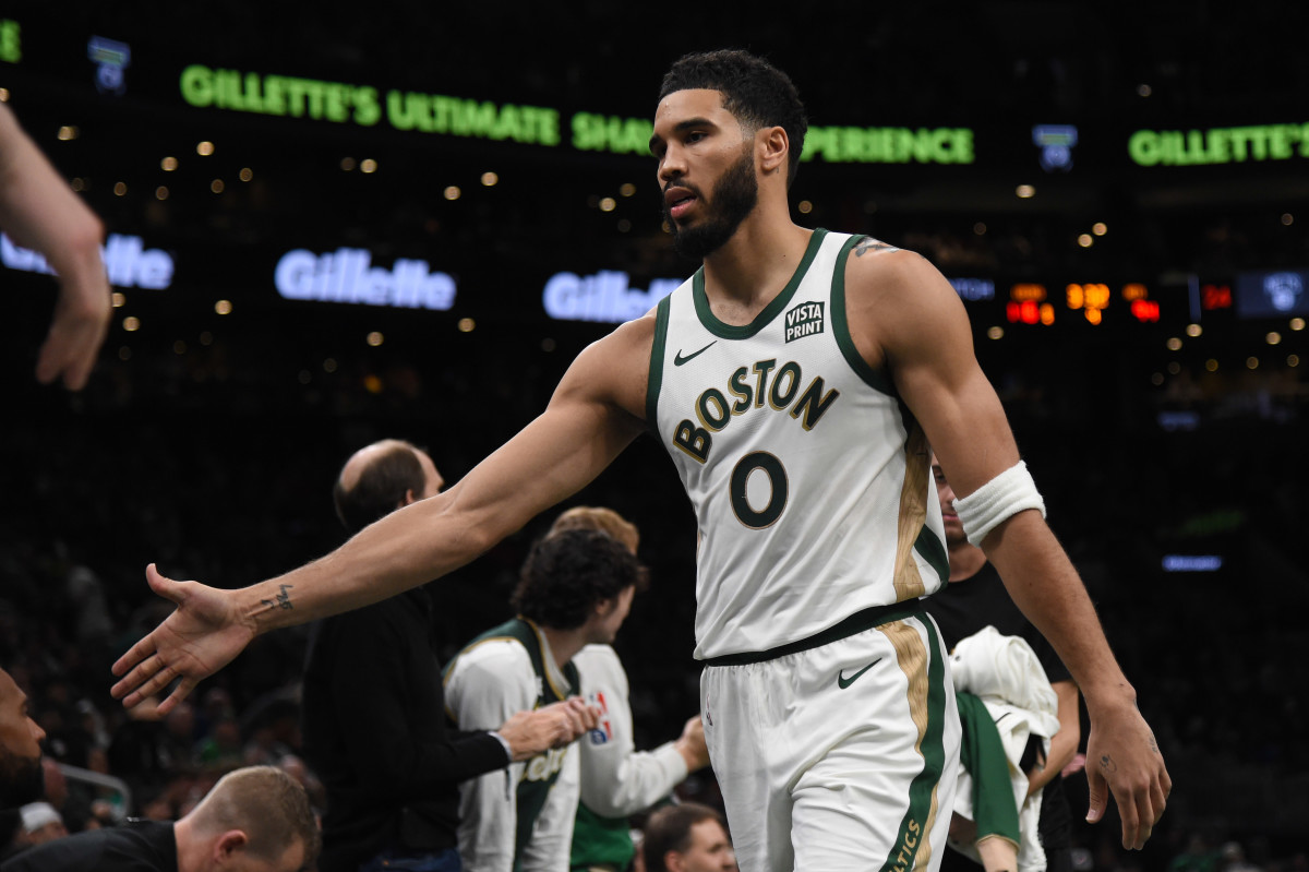 Jayson Tatum Comments on Sacrificing Scoring Opportunities, Having