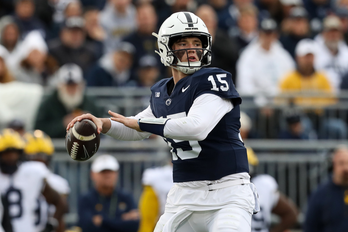 Penn State Vs. Michigan: Nittany Lions Quarterback Drew Allar Struggles Vs. Wolverines - Sports Illustrated Penn State Nittany Lions News, Analysis and More