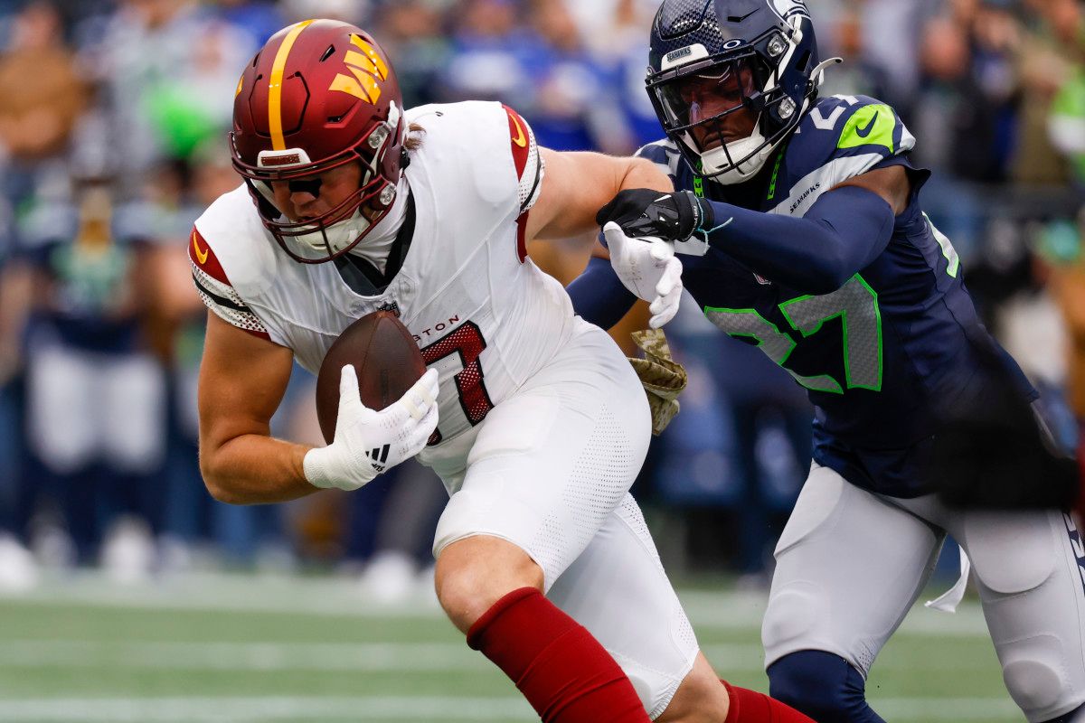 Seattle managed to hold Washington to nine points in the half despite giving up a 51-yard touchdown on the game's opening drive.