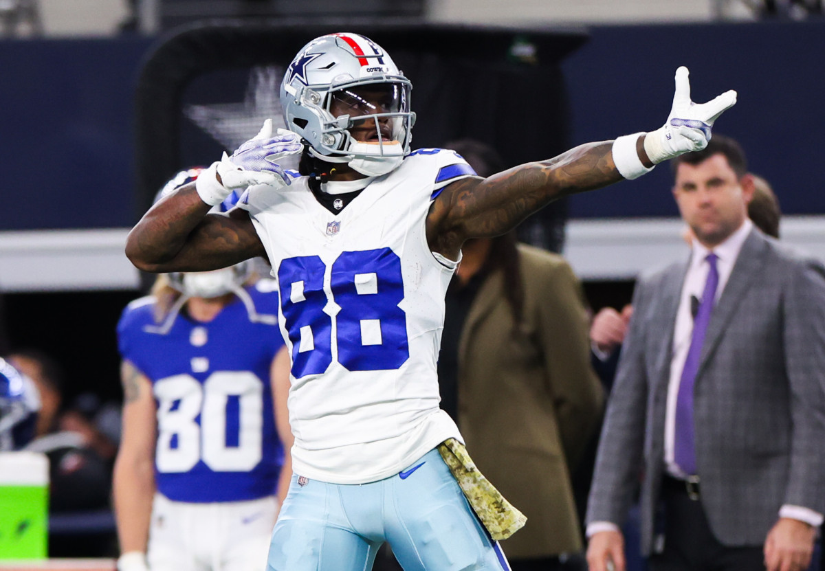 Dallas Cowboys receiver CeeDee Lamb made history Sunday in a win over the New York Giants. 