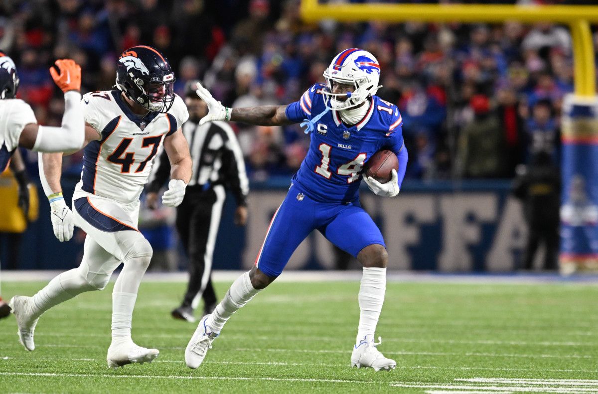 Stefon Diggs vs. the Denver Broncos.
