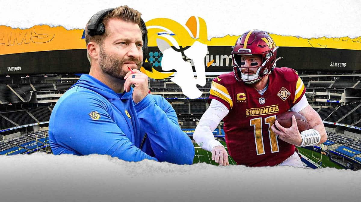 Los Angeles Rams coach Sean McVay appreciates the experience new backup quarterback Carson Wentz brings to the table.