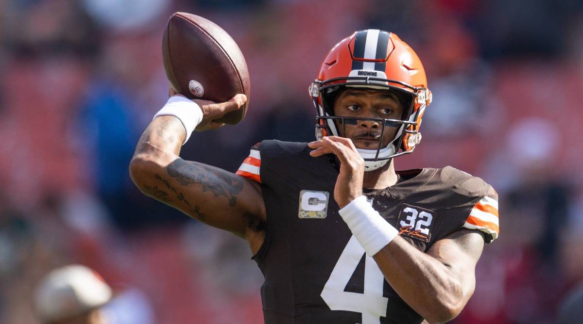 Browns quarterback Deshaun Watson