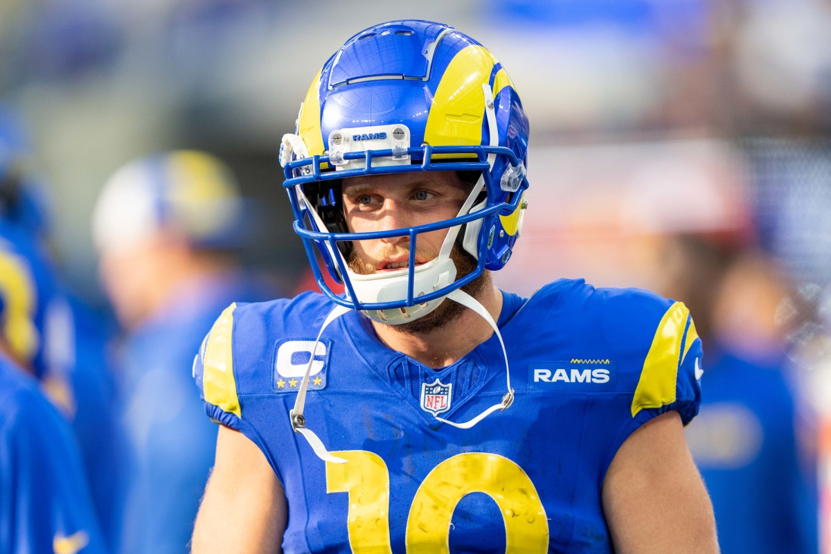 Cooper Kupp and the Los Angeles Rams will wear their royal blue tops in Week 11 against the Seattle Seahawks. 