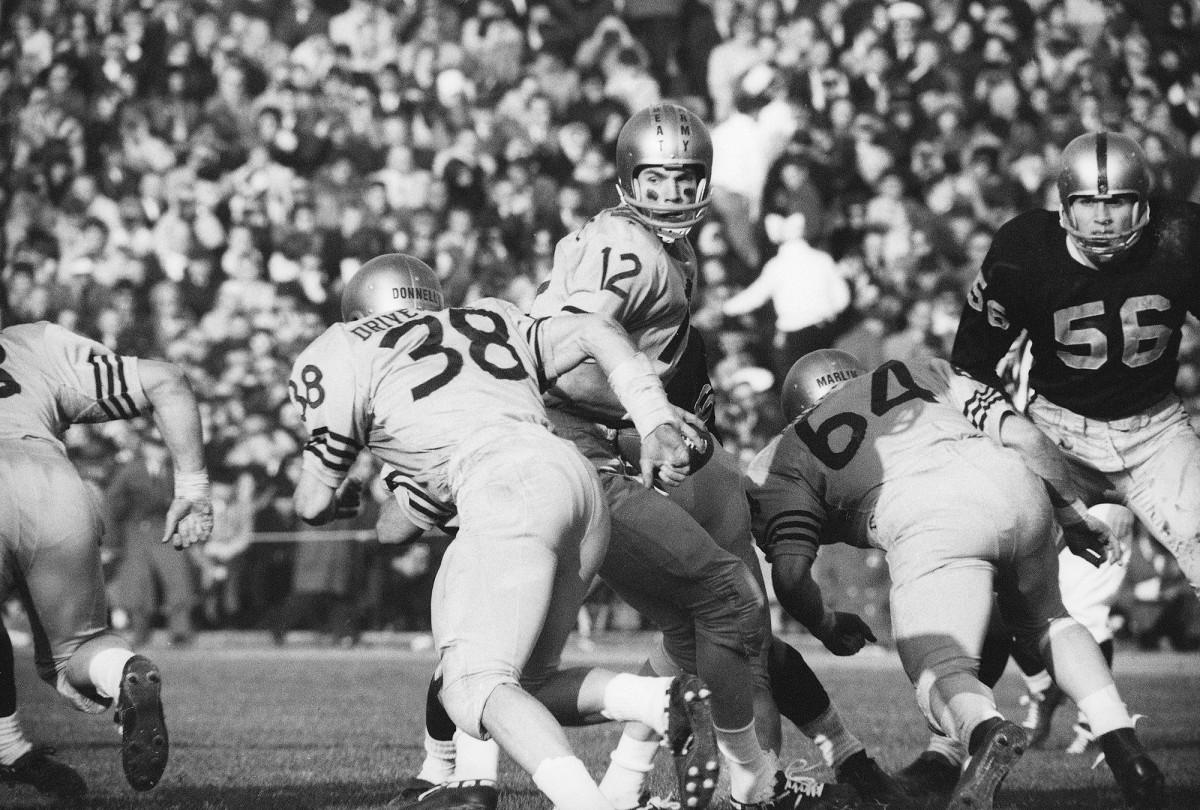 In 1963, Navy was a powerhouse led by Roger Staubach.