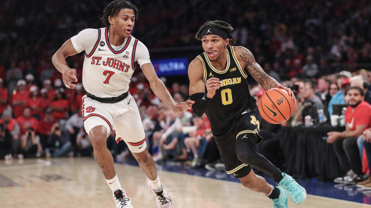 Michigan Wolverines guard Dug McDaniel.