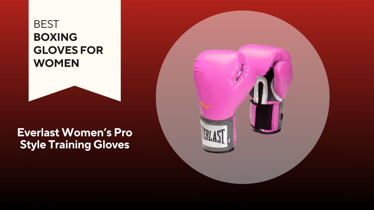 Everlast Women's Pro Style Training Gloves - Best Boxing Gloves for Women