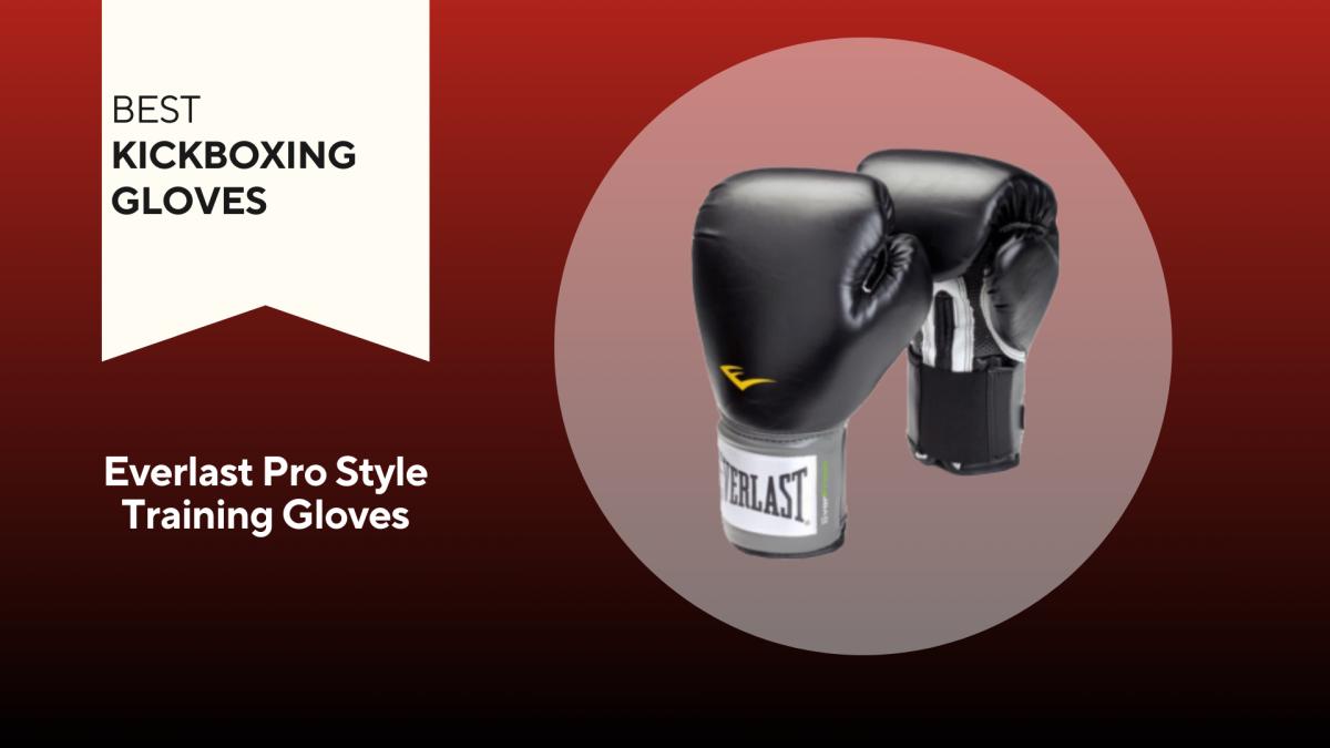 Everlast Pro Style Training Gloves - Best Kickboxing Gloves