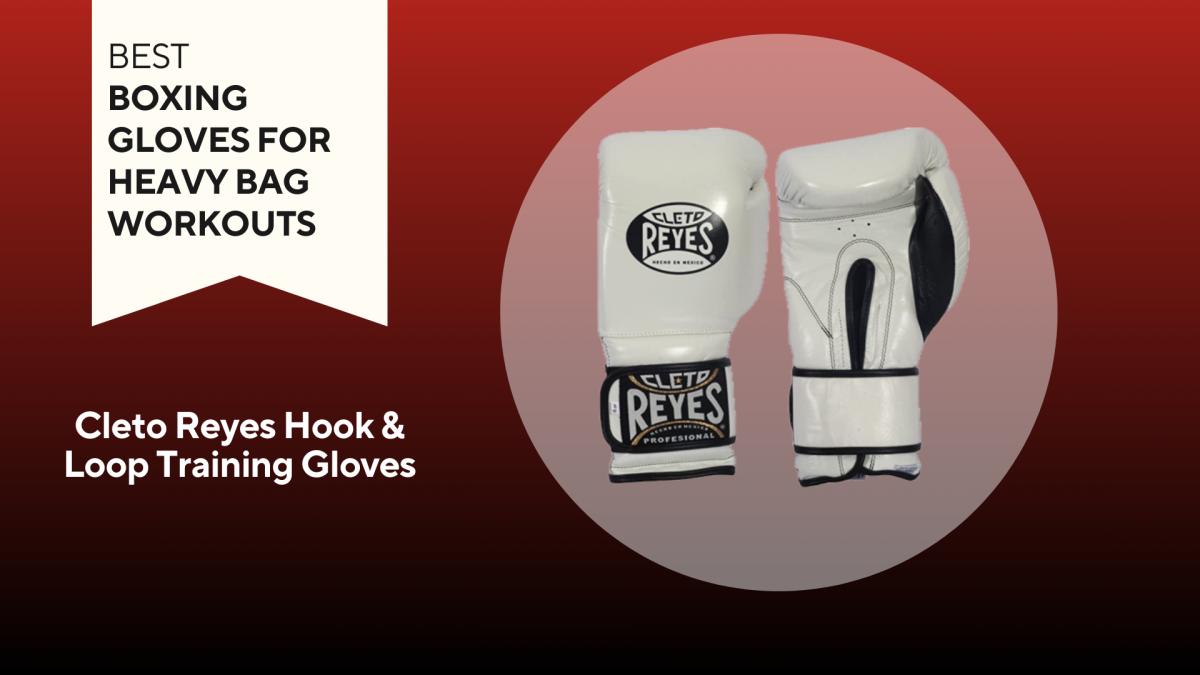 Cleto Reyes Hook & Loop Training Gloves - Best Boxing Gloves for Heavy Bag Workouts