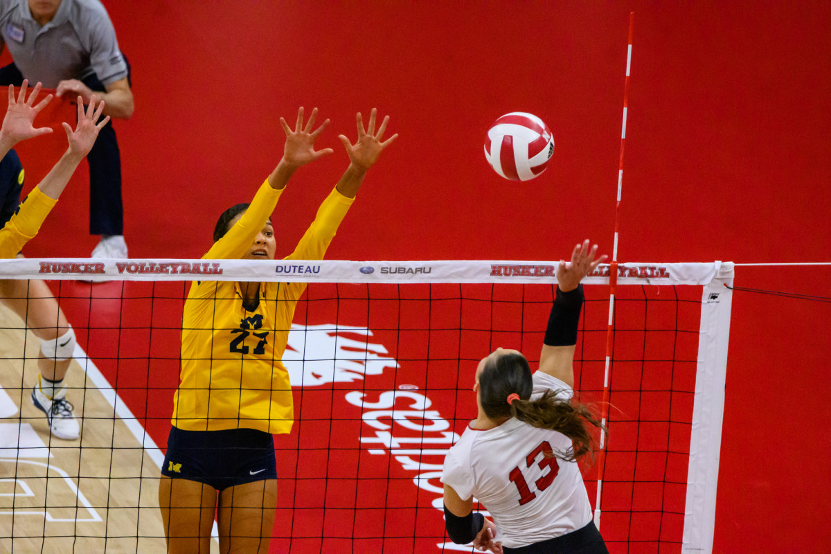 Gallery: Husker Volleyball Sweeps Michigan - All Huskers