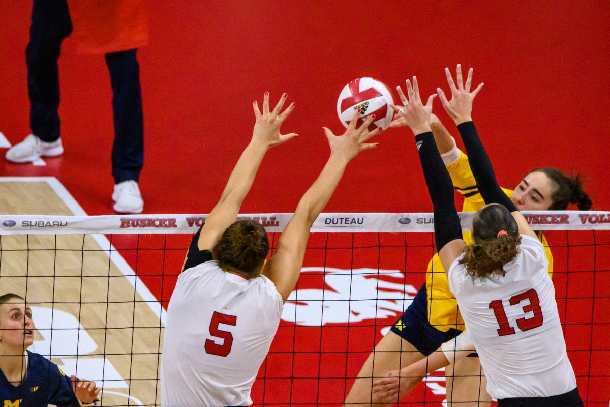 Gallery: Husker Volleyball Sweeps Michigan - All Huskers