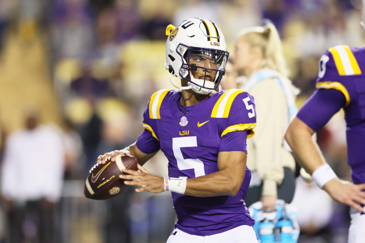 LSU Football Jayden Daniels, Malik Nabers Named Sporting New All