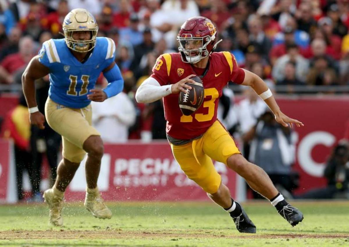 USC quarterback Caleb Williams