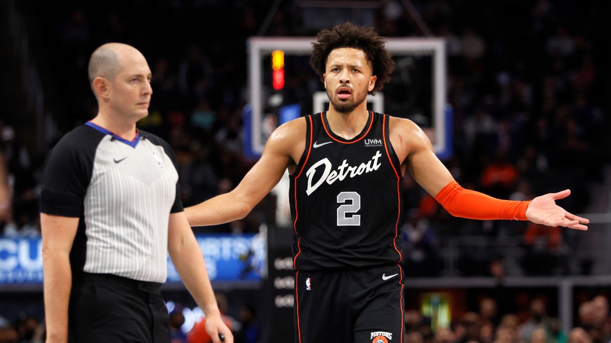 The top pick in the 2021 draft, Cunningham is still finding his footing as the Pistons pile up losses.