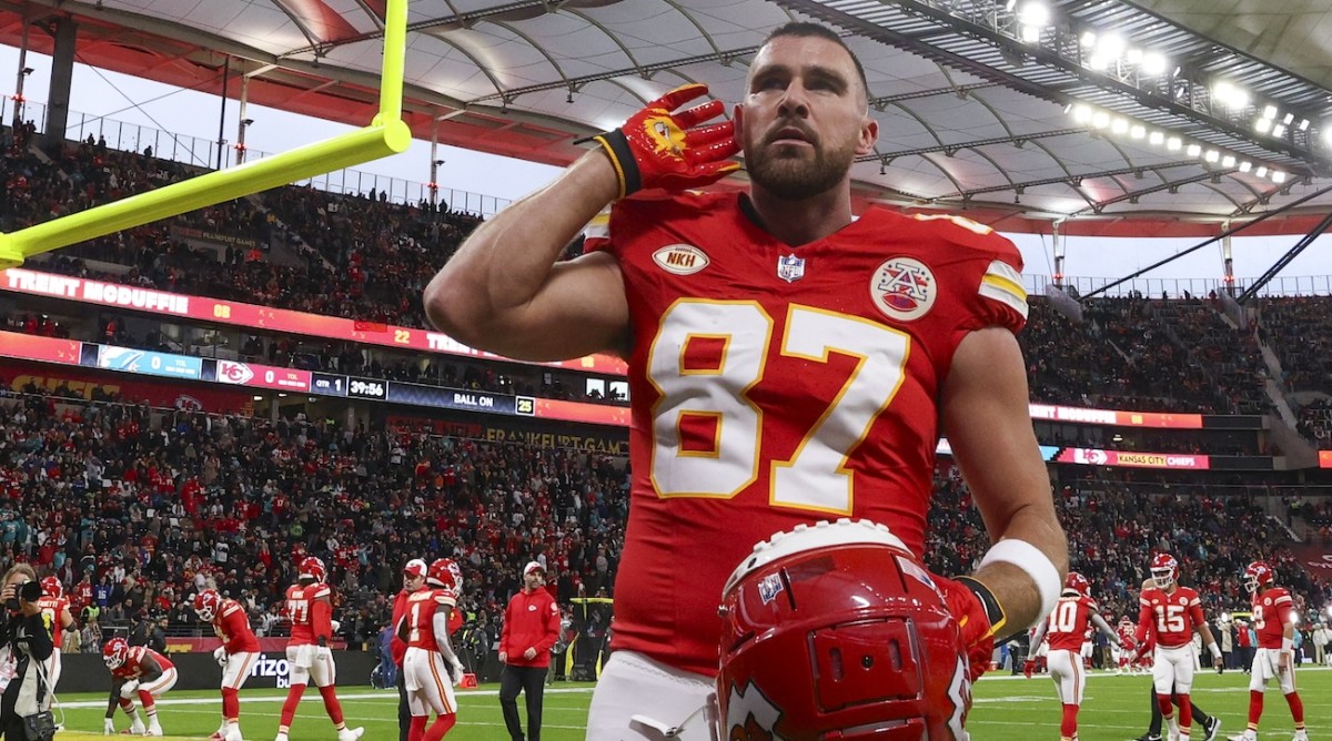 Kansas City Chiefs tight end Travis Kelce.