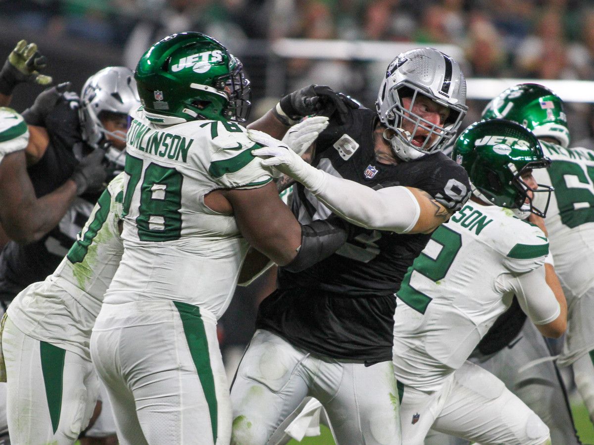 No defender in the National Football League is playing better than Maxx Crosby right now.