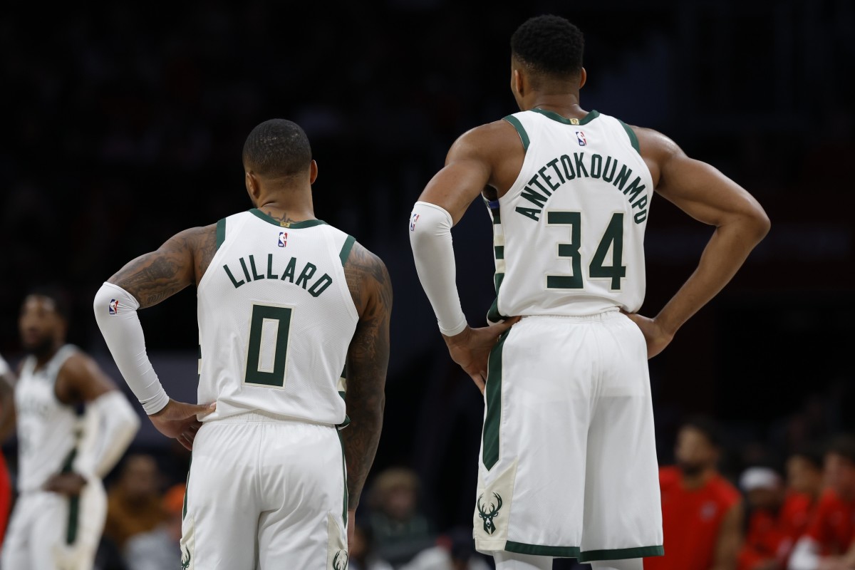 Giannis and Lillard grades of 'As' at the halfway mark of the season