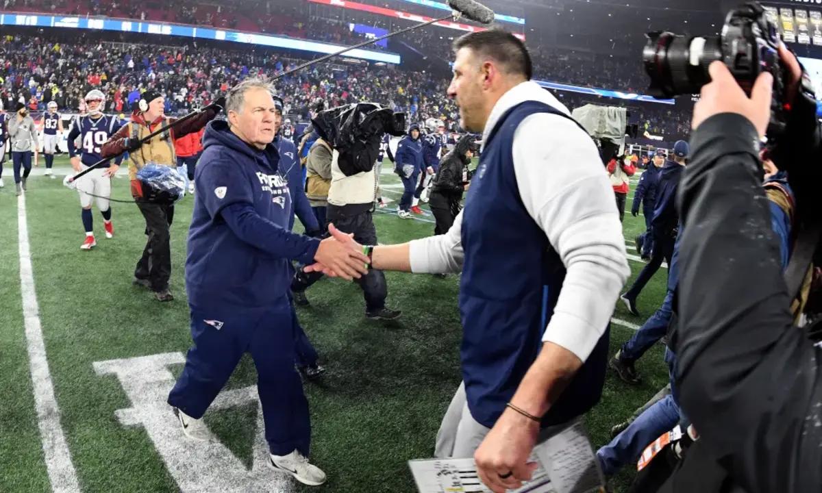 Teacher Bill Belichick and pupil Mike Vrabel, the present and future of the Patriots?
