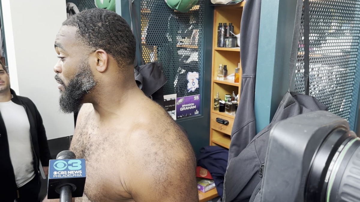 Brandon Graham talks about setting the Philadelphia Eagles franchise record in Week 12 when he plays in his 189th career game
