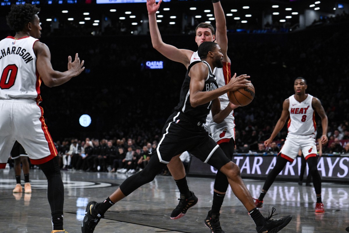 The Brooklyn Nets get a dominant win over the shorthanded Heat