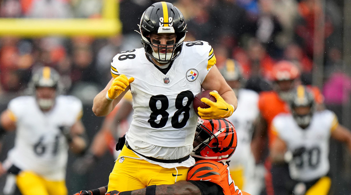 Pittsburgh Steelers tight end Pat Freiermuth