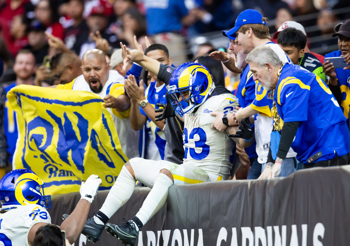 Los Angeles Rams running back Kyren Williams.
