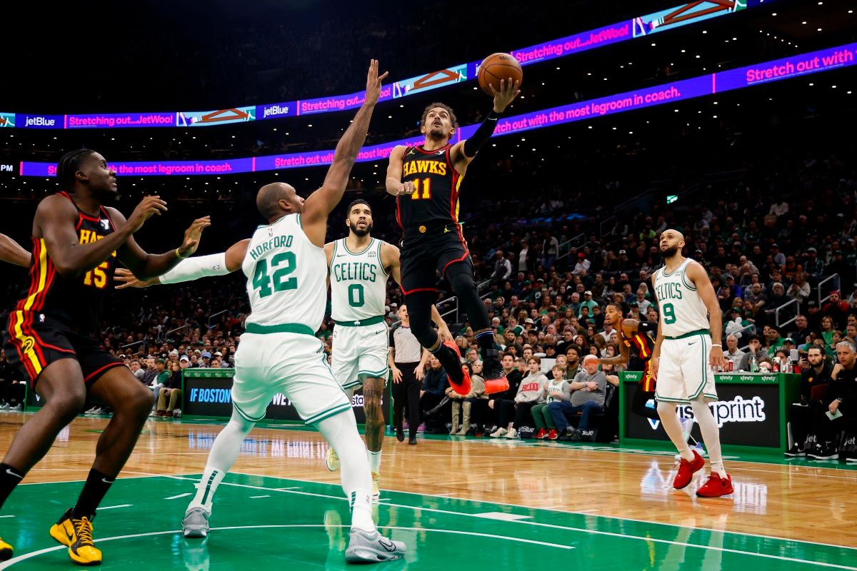 Trae Young vs the Celtics