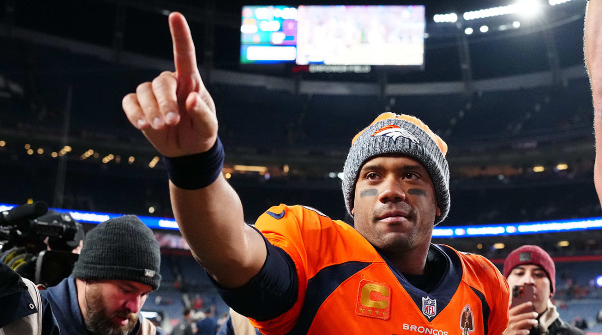 Denver Broncos quarterback Russell Wilson