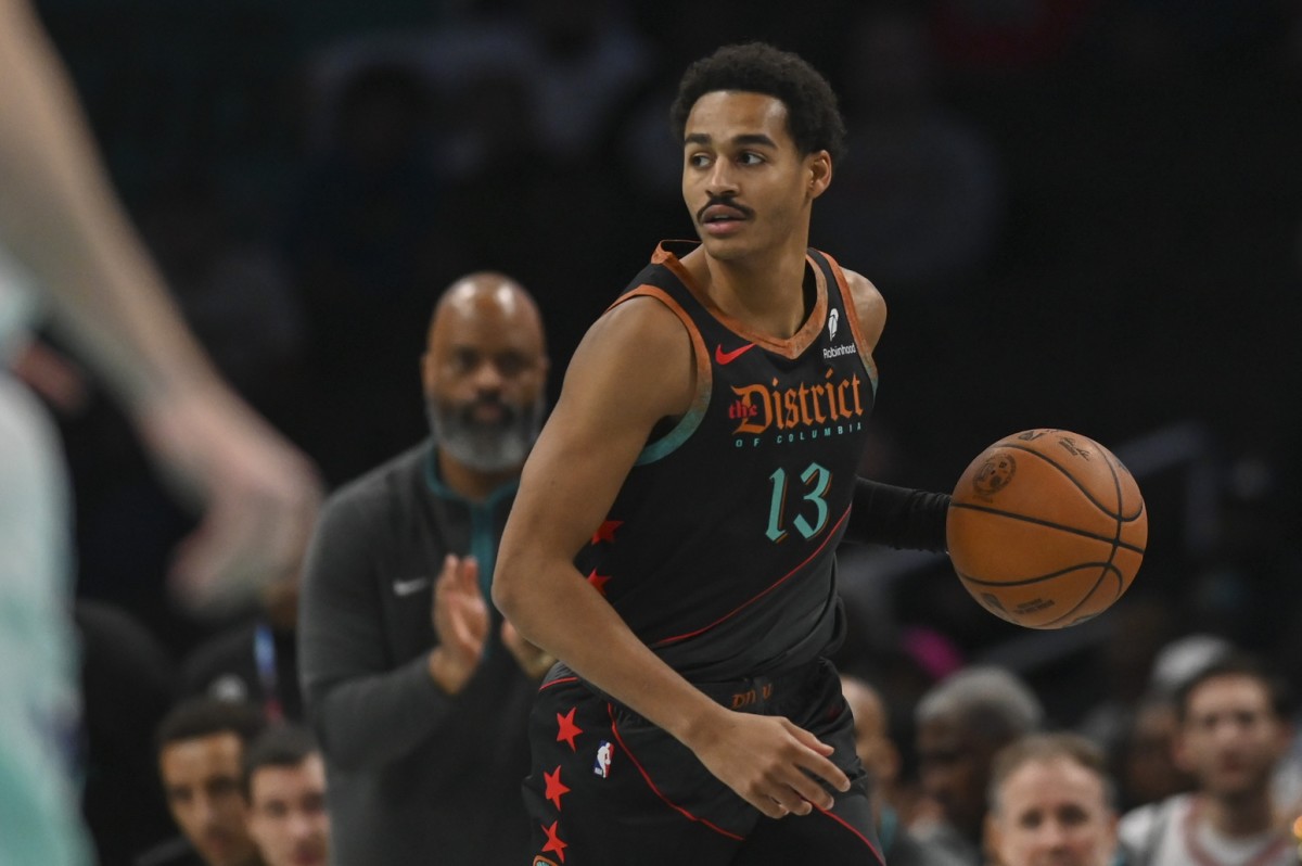 Jordan Poole Blooper Is Going Viral In WizardsPistons Game Fastbreak