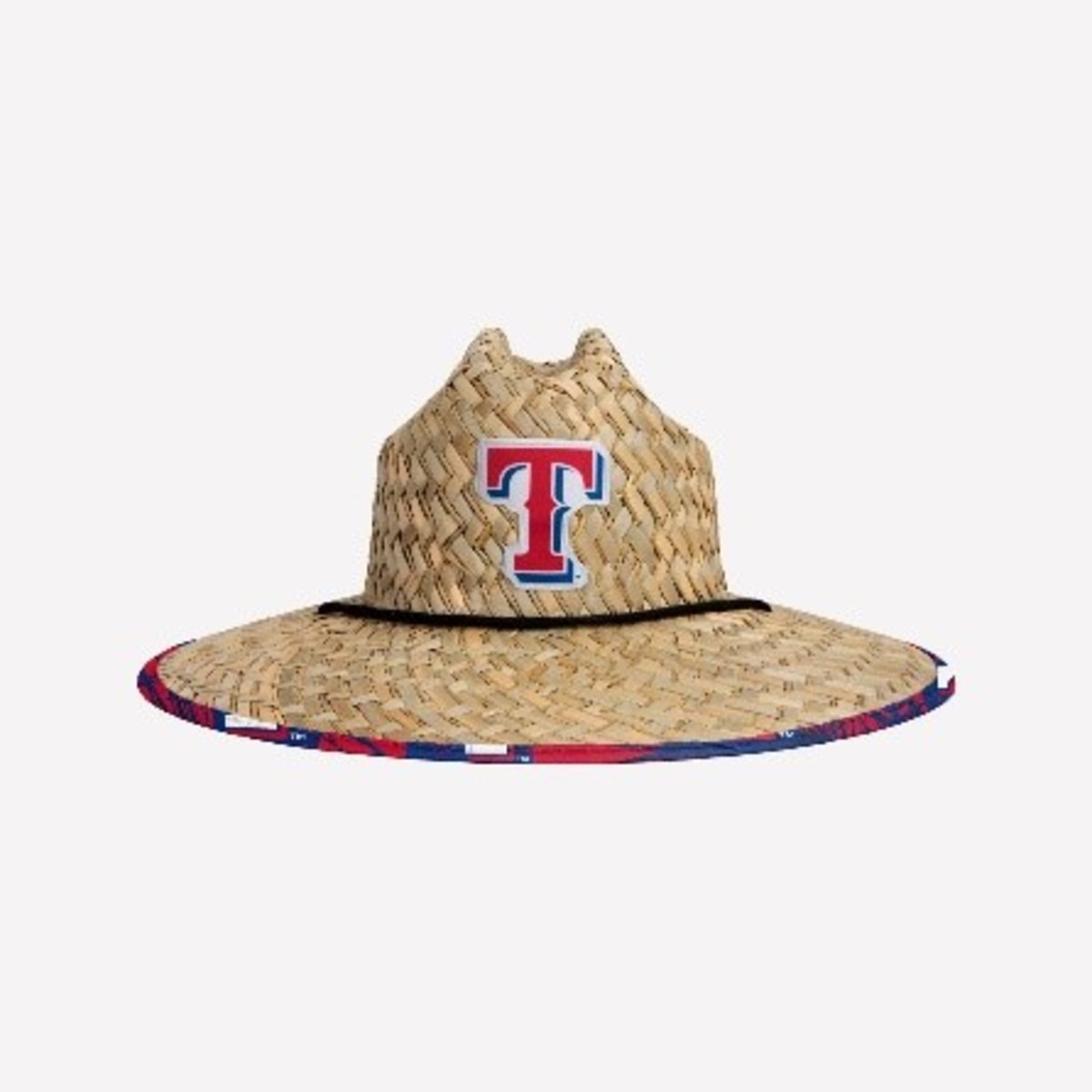 Texas Rangers Floral Straw Hat