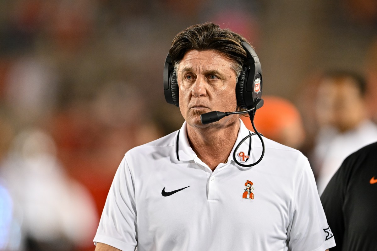 Oklahoma State Coach Mike Gundy Sees Steady Improvements From Texas
