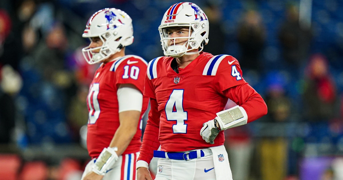 New England Patriots QB Change From Mac Jones to Bailey Zappe Deserved